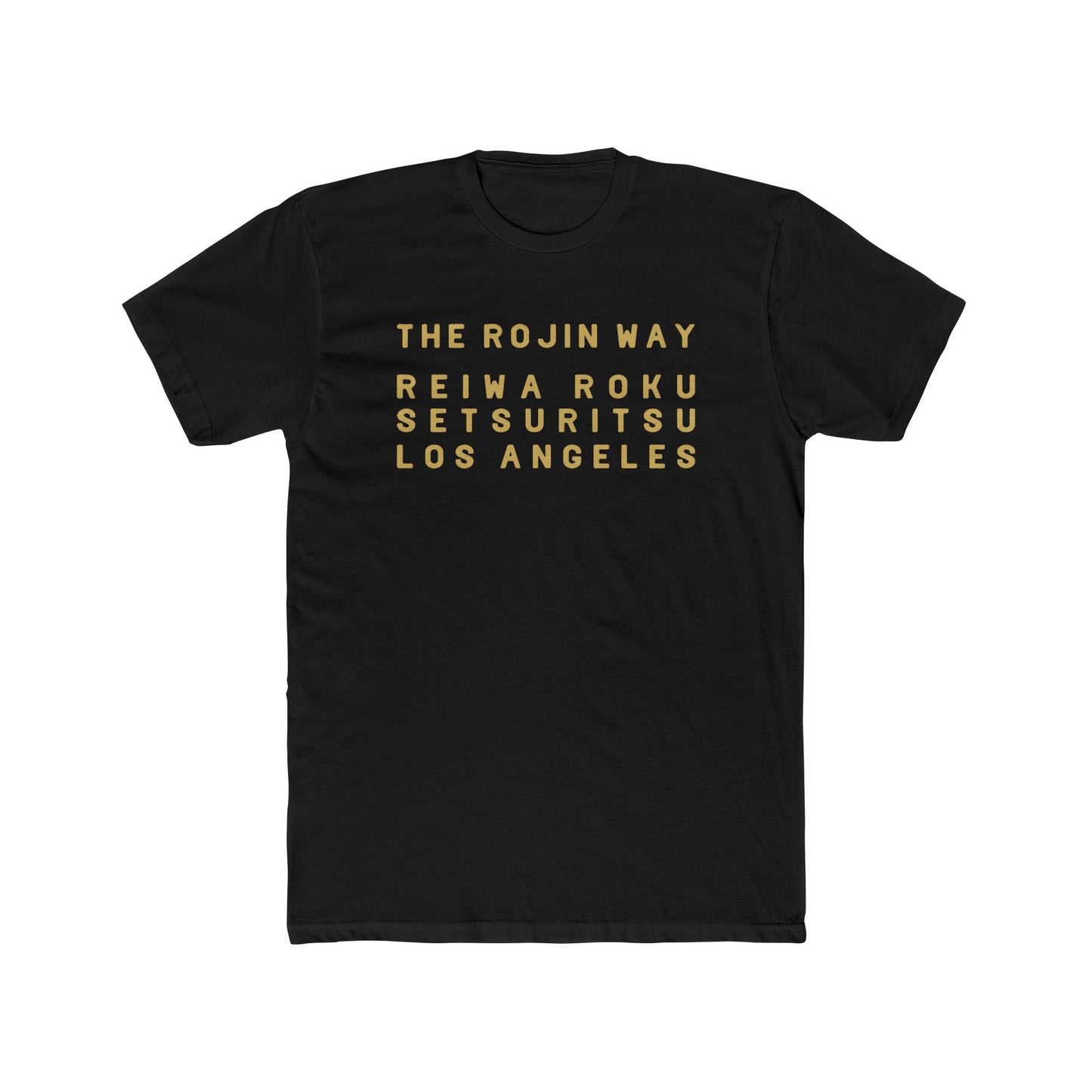 The Rojin Way Unisex Cotton Crew Tee - Stylish Graphic Tee for Urban Aesthetics