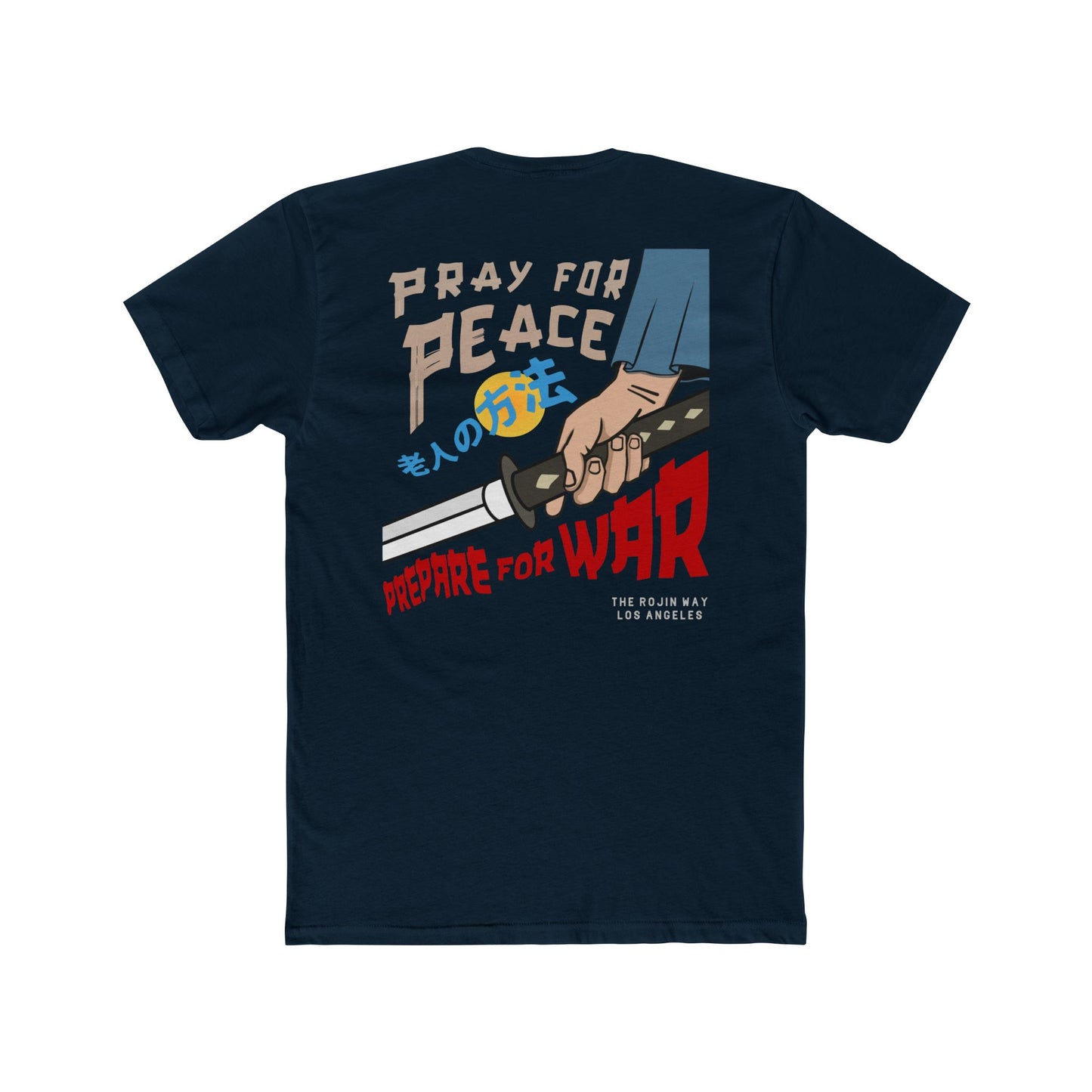 Pray for Peace - Unisex Cotton Crew Tee