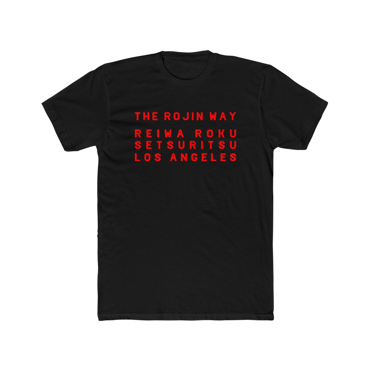 Rojin Warrior Flag - Unisex Cotton Crew Tee